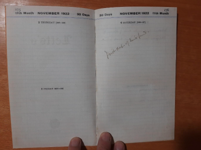 DasTagebuchvonHowardCarter_Exponat14